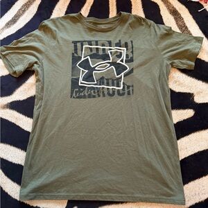 Under Armour Men's Olive Graphic Tee